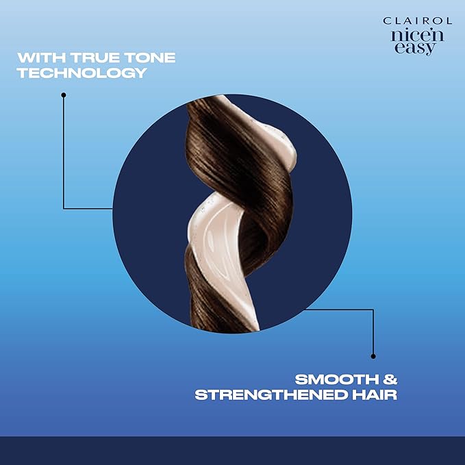 Clairol Nice'n Easy Permanent Hair Dye, 8G Medium Golden Blonde Hair Color, Pack of 1