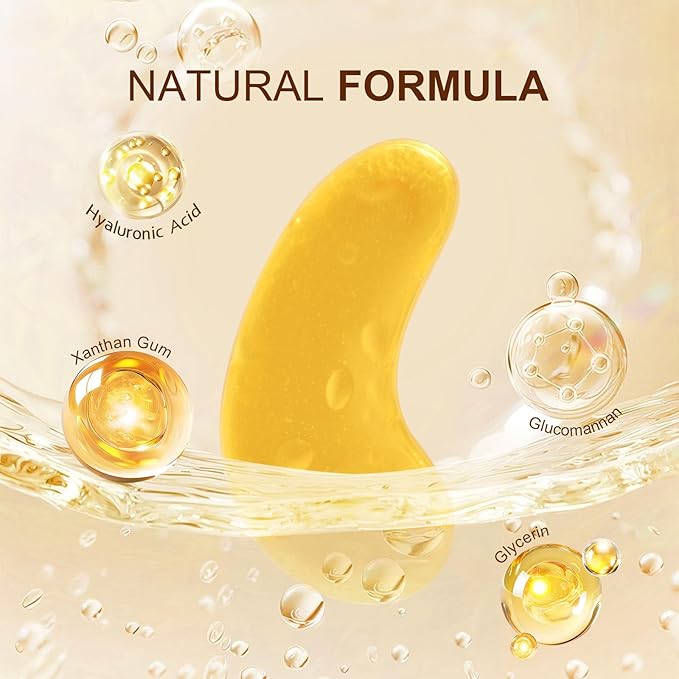 10Pairs 20Pcs 24K Gold Under