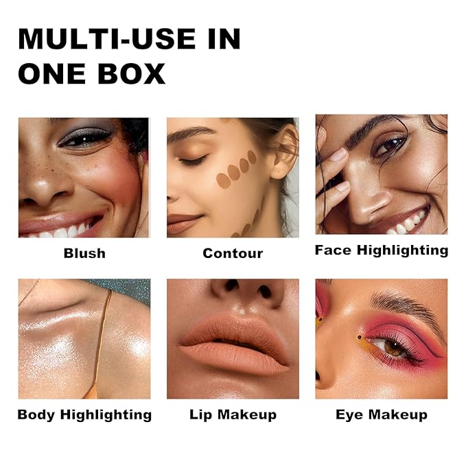 YOUNG VISION Cream Contour Sticks Collection, 6 Colors or Girls…