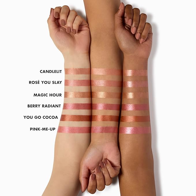 e.l.f. Halo Glow Blush Beauty Wand, Liquid Blush You Slay