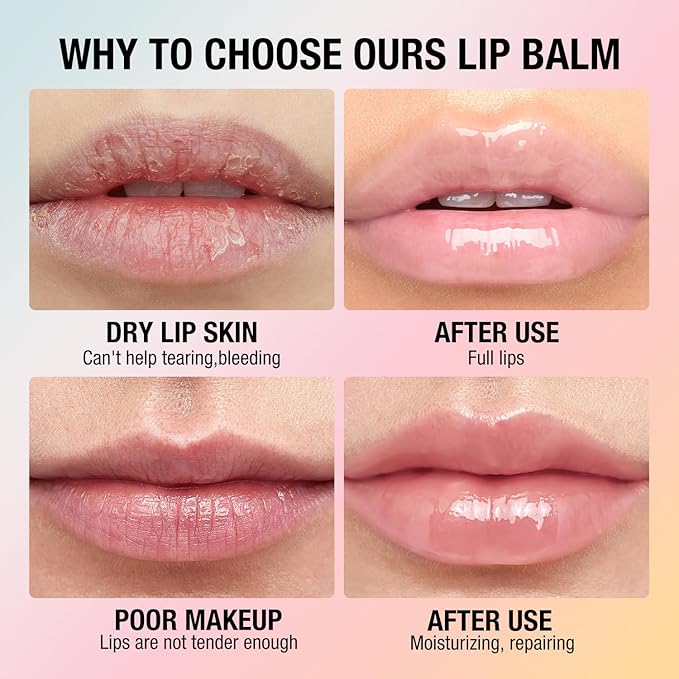 4 Pack Get Glossy Lip Oil Set - Get