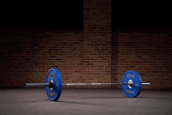 Hammer Strength 45Lb Blue Urethane Bumper Plate
