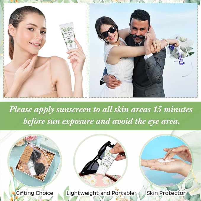 12 Sets Mini Sunscreen and