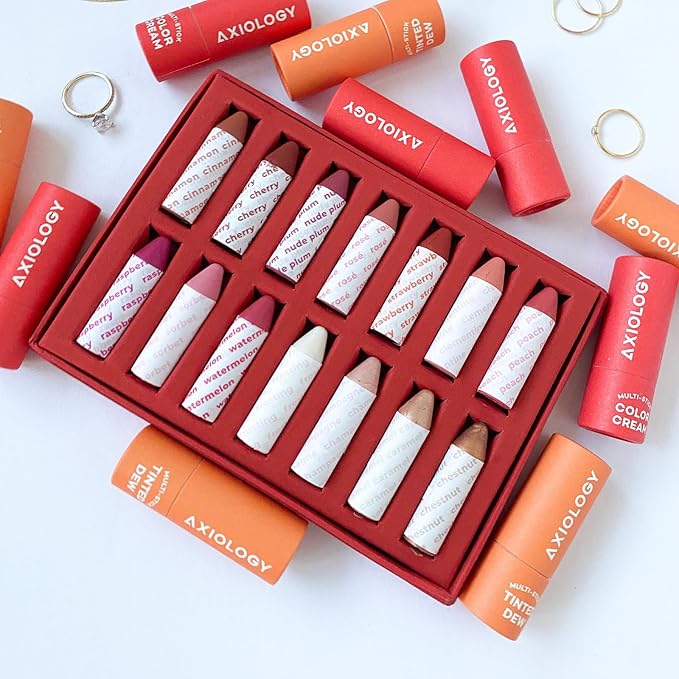 Axiology Multi Stick Crayons For Eyes, Lips, Cheeks