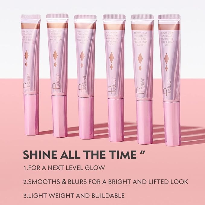 Liquid Contour Beauty Wand, Cream Contour Stick with (HIGHLIGHTER 07)