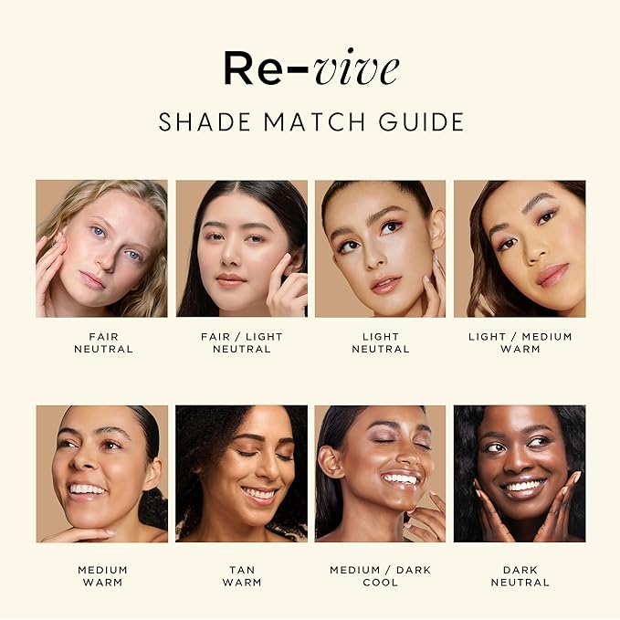 HALEYS Weightless Longwear Concealer (Dark - Neutral), Re-vive,