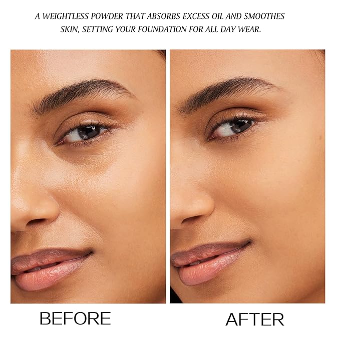 Loose Face Powder Setting Powder Makeup 0. (V02)With Powder Puff 67oz