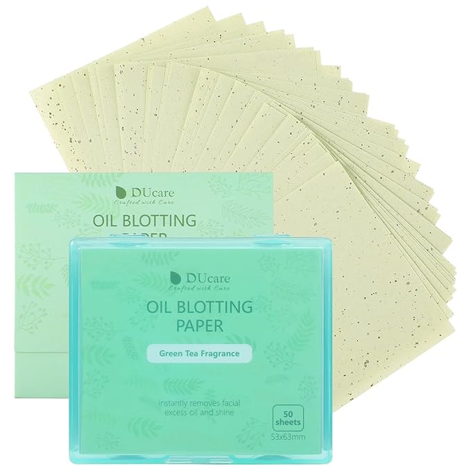 Oil Blotting Sheets for Face, DUcare 100 Counts For Face