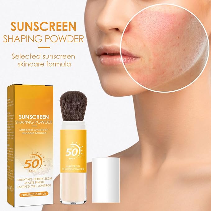 Sunscreen Setting Powde Spf 50 Pa++Mineral Setting Powder Lightweight Concealer