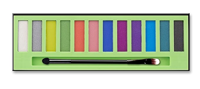 L.A. Girl Beauty Brick Eyeshadow Collection, Neon GES334A