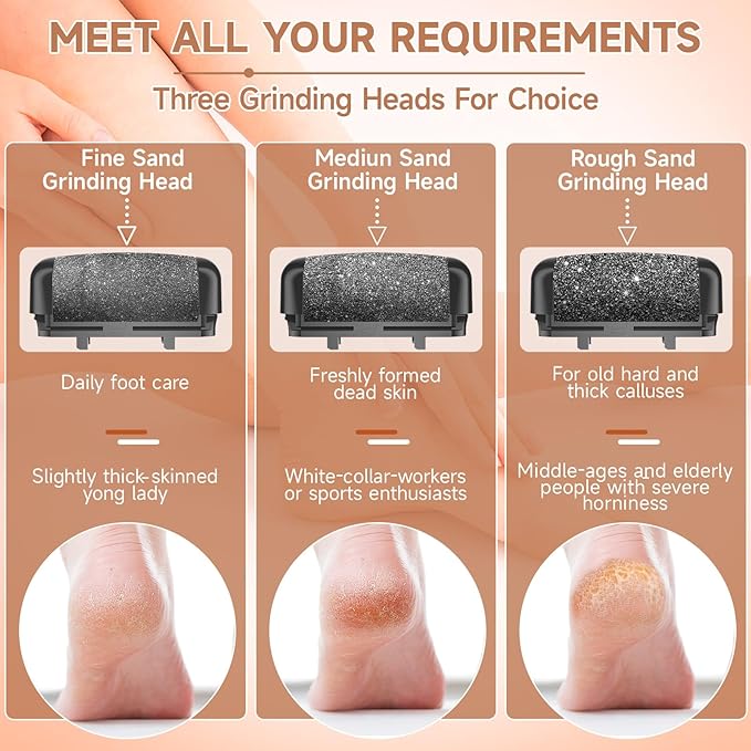 Electric Callus Remover for Feet,Rechargeable