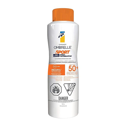 OMBRELLE SPORT, Continous Spray SPF