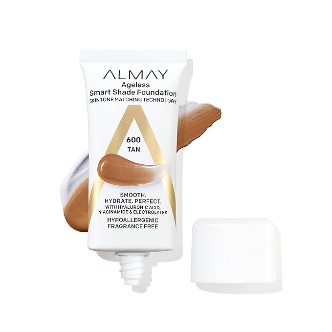 Almay Anti-Aging Foundation, Smart Shade Face Makeup with of 1)