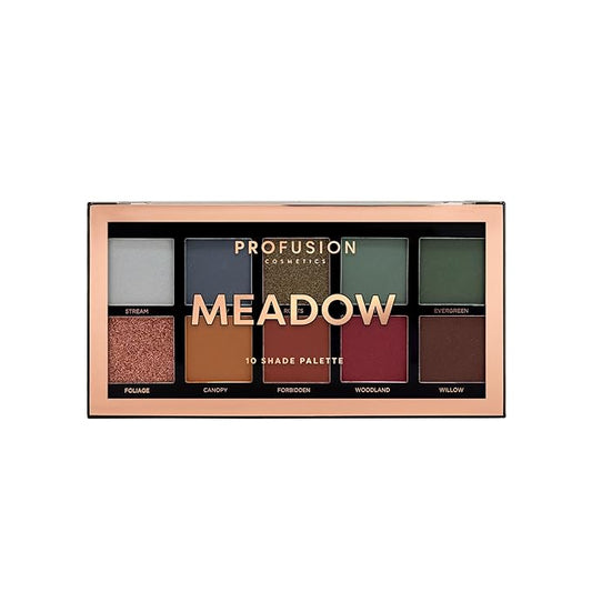 Profusion Cosmetics 10 Shade Eyeshadow Palette - High
