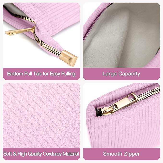 3 pieces makeup bag cosmetic