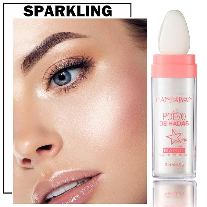 Polvo De Hadas Body Shimmer Glitter Highlighter Powder