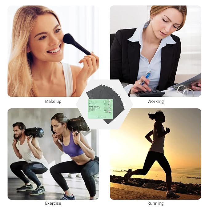 Oil Blotting Sheets for Face, DUcare 100 Counts For Face