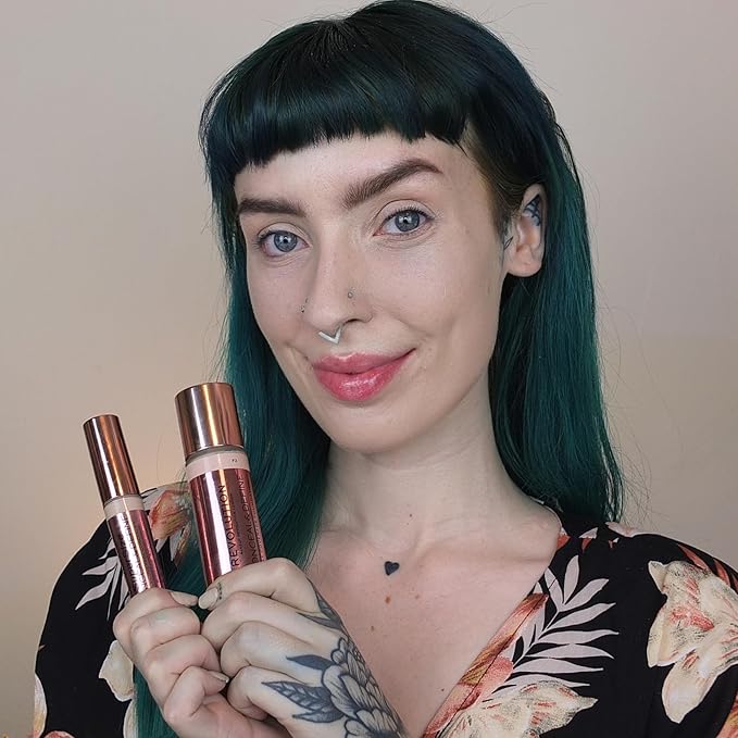 Revolution Beauty, Conceal & Define Foundation, Full Coverage, Tones, . 0.8 Fl.Oz