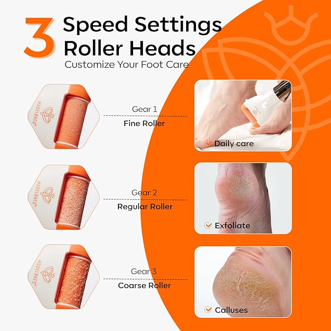 modelones Electric Callus Remover for