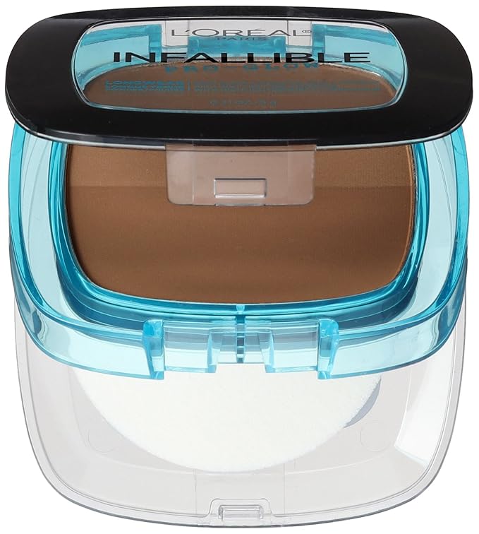 L'Oréal Paris Infallible Pro Glow Pressed Powder, Cocoa, 31 oz