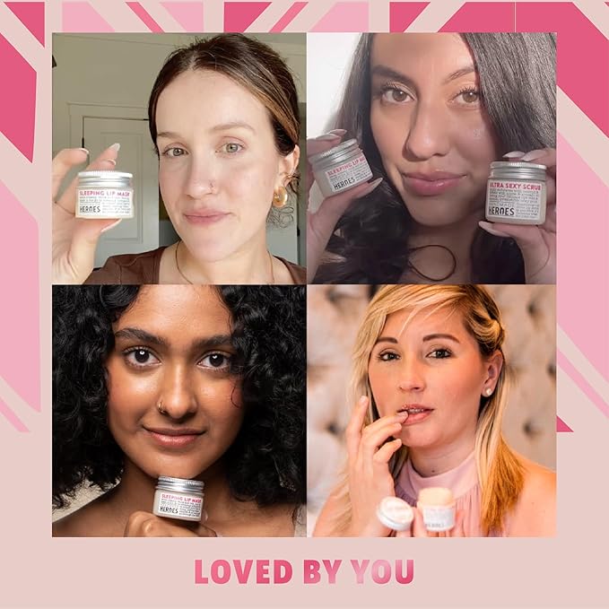 100% Natural Tinted Lip Butter Sleeping (Light