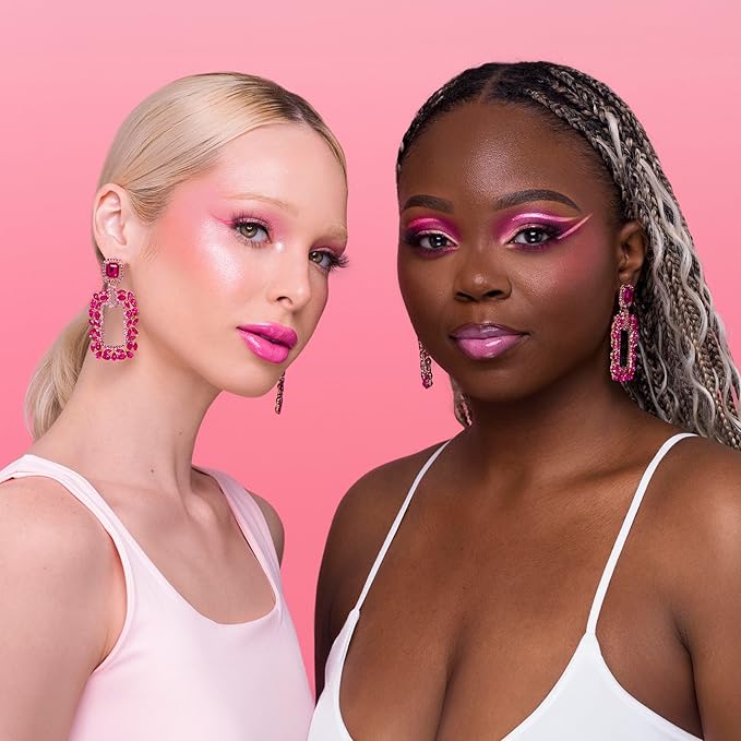 Juvia's Place Smoothie Lip Gloss Pink Velvet - Hydrating Cream Lipgloss with Pink & Mauve Tones - Non Sticky Plumping Glosses - High Shine Lipgloss for Women - Lip Plumper with Cocoa Butter & Chia Oil