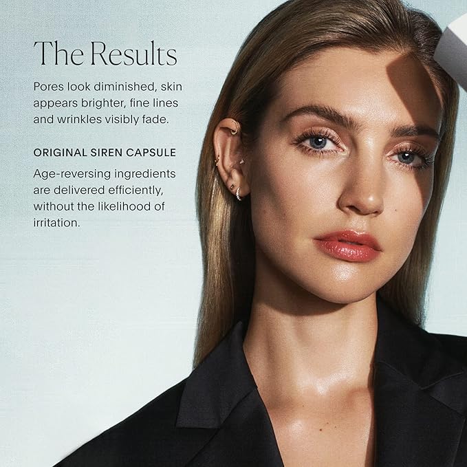 U Beauty Resurfacing Compound Serum - Renew & Illuminate Face Serum - Advanced 8-in-1 Formula with Vitamin C, Retinol, Hyaluronic Acid, & Peptides - Targets Fine Lines, Pores- 1.0 fl.oz