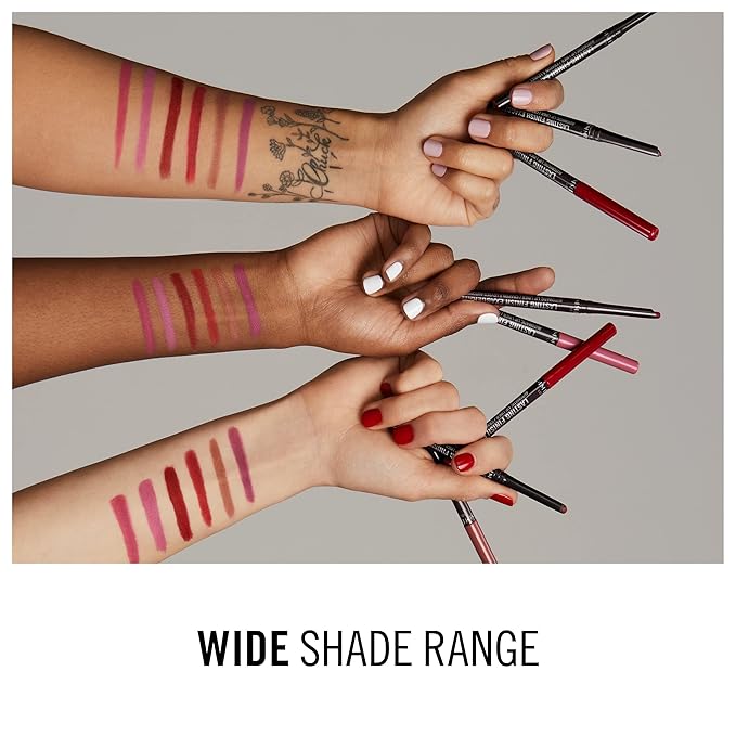 Lasting Finish Exaggerate Automatic Lip Liner, 105 Mauve Spell, Shelf Pack of 3