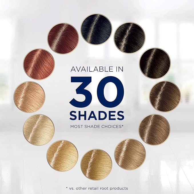 Clairol Root Touch-Up by Nice'n Easy Permanent Hair Dye, 4G Dark Golden Brown Hair Color, Pack of 4