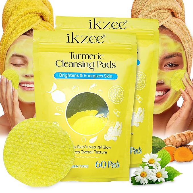 120 pads turmeric cleansing pads