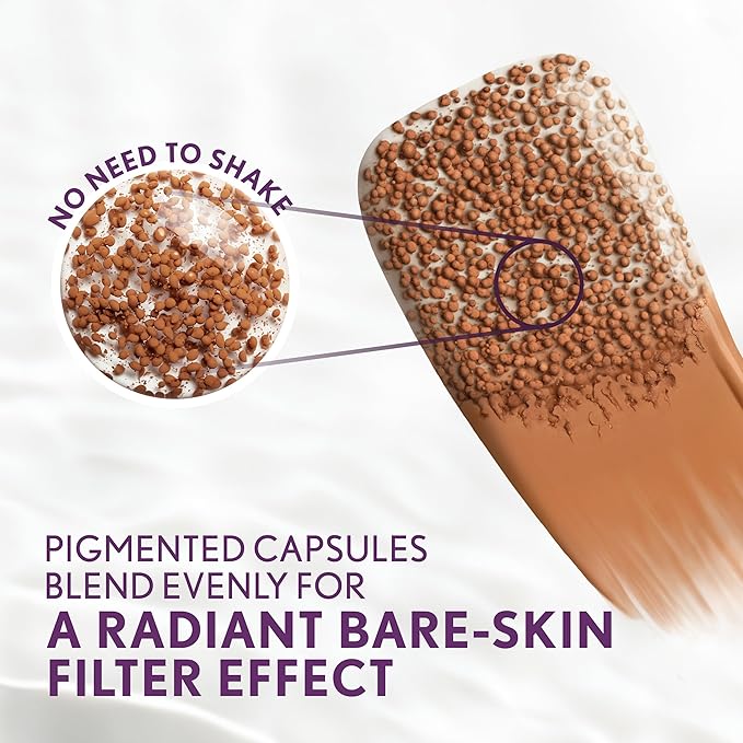 Covergirl Simply Ageless Skin Perfector Essence Foundation, 20 Light, Tinted Skin Perfector, Skincare Makeup Hybrid, Sheer Tint, Radiant Finish, Skin-Like Finish, Vegan Formula, 1.0oz