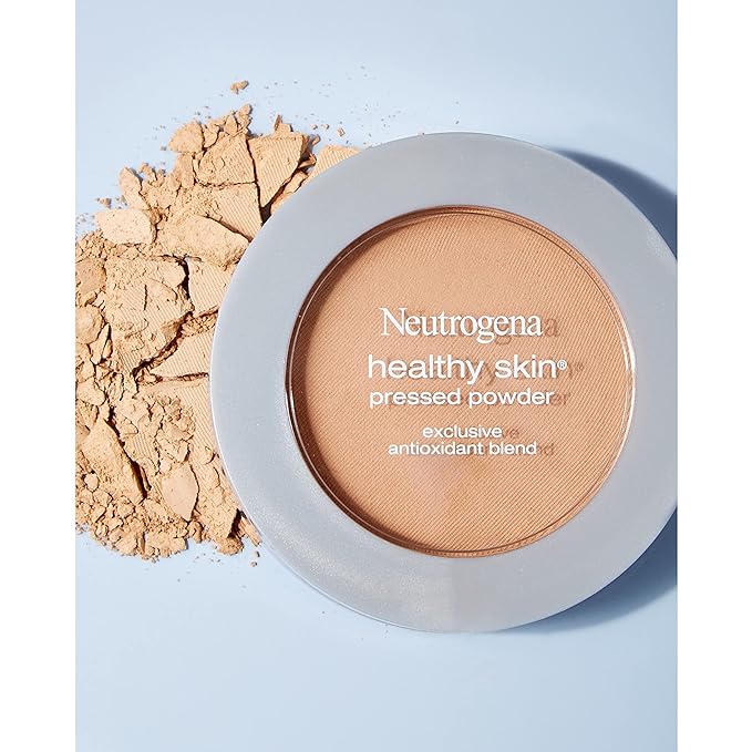 Neutrogena Healthy Skin Pressed Makeup Powder Compact with of 2) 34 oz