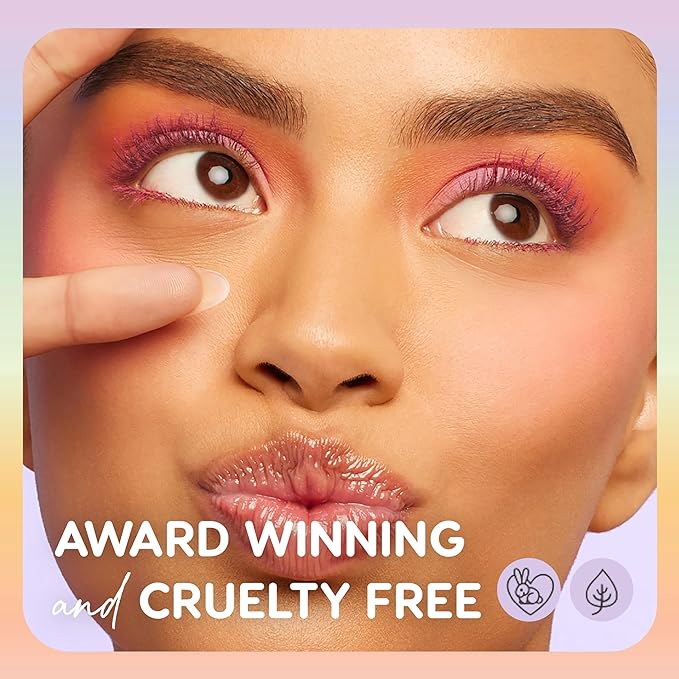 ColourPop Super Shock Shadow - High-Pigment, Crème-Powder Eye Makeup - Single Glitter Eyeshadow with Minimal Fallout and Unique Bouncy Texture - Metallic Pink Eyeshadow - Roy G. Biv (0.07 oz)