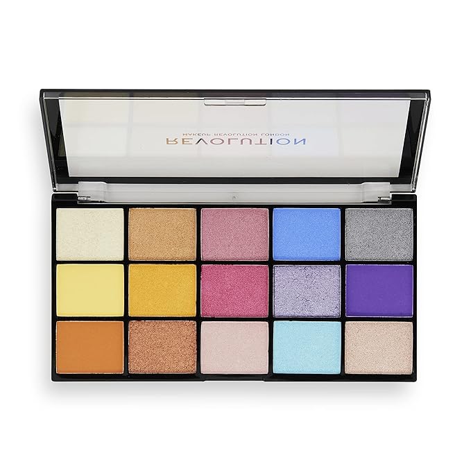 Makeup Revolution, Reloaded, Eyeshadow Palette, Spirited Love, 15 5g