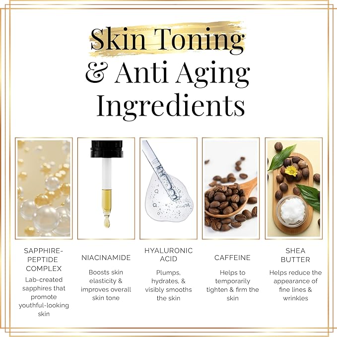 NAKERY Body Butter Anti Aging Moisturizer - Body Cream Skin Tightening Cream & Neck Firming Cream, Moisturizing Cream & Neck Tightening Cream for Body & Face Cream for Dry Skin 300ml(Seaside Serenity)