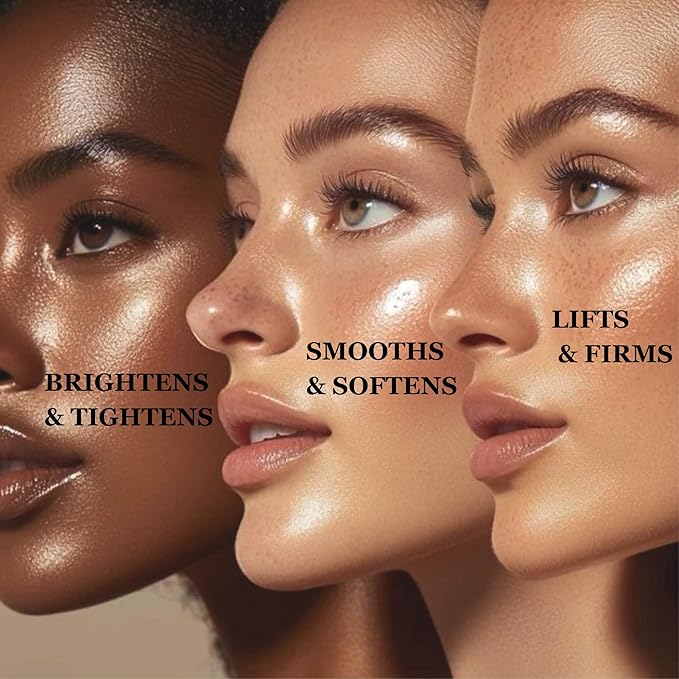 Premium 20% Vitamin C Facial Serum Plus Hyaluronic Acid+Ferulic Acid+Vitamin E | Anti Aging & Anti-Wrinkle Brightening Serum For Face | Lightweight Maximum Strength Formula 1 fl oz