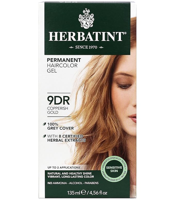 Herbatint Permanent Haircolor Gel, 9DR