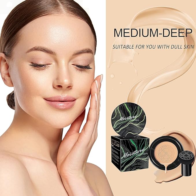Mushroom Head Air Cushion CC Cream With Setting Types (Natural)