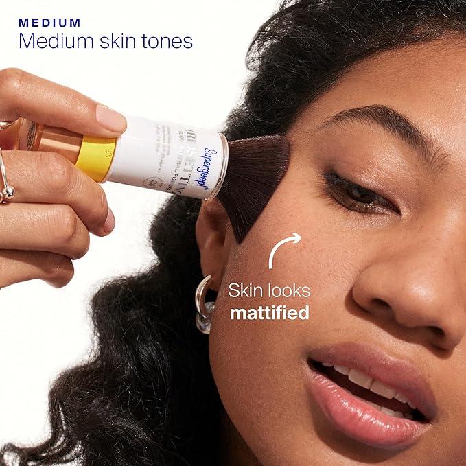 Supergoop! (Re) setting 100% Mineral Powder, Medium - 0.15 oz