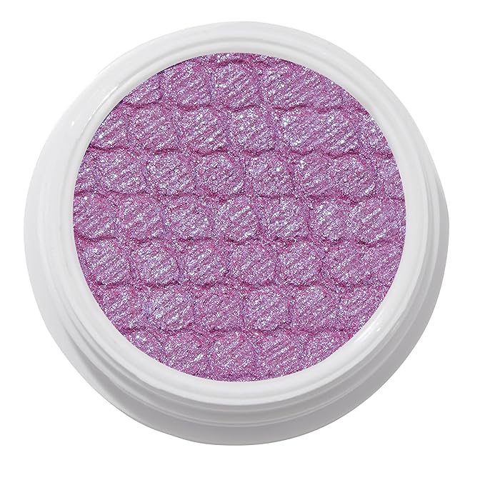ColourPop Super Shock Shadow - High-Pigment, Crème-Powder Eye Makeup - Single Glitter Eyeshadow with Minimal Fallout and Unique Bouncy Texture - Metallic Purple Eyeshadow - Ripple (0.07 oz)