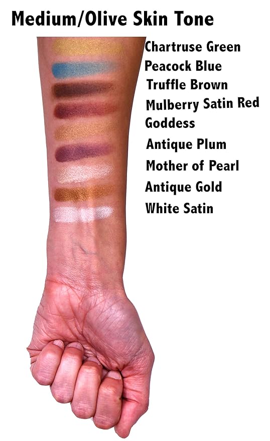 Mulberry Satin Frost Light Purple Lavender Taupe Burnt Burgundy Shimmer Pressed Powder Single Vegan Eyeshadow; Talc, Paraben & Cruelty Free