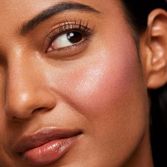 Saie SaieGlow Starter Kit - Hydrating + Highlighting Makeup Kit with Glowy Super Gel in Roseglow, Dew Blush in Baby, and Glossybounce Lip Gloss in Play (3 Count)