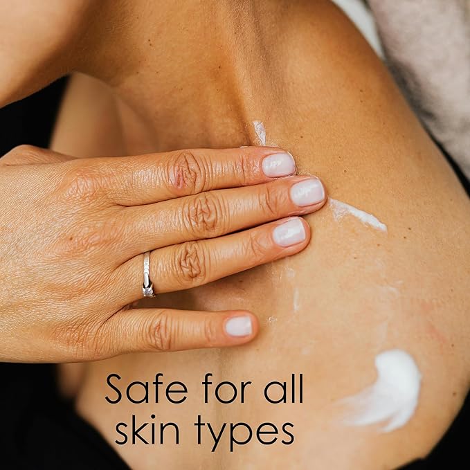 Whipped Body Butter for Dry Skin, UNSCENTED Rich Body Moisturizer with Raw Shea Butter | Body Lotion for Sensitive Skin, Paraben Free, No Synthetic Fragrances, Non Greasy Body Cream | 8 oz