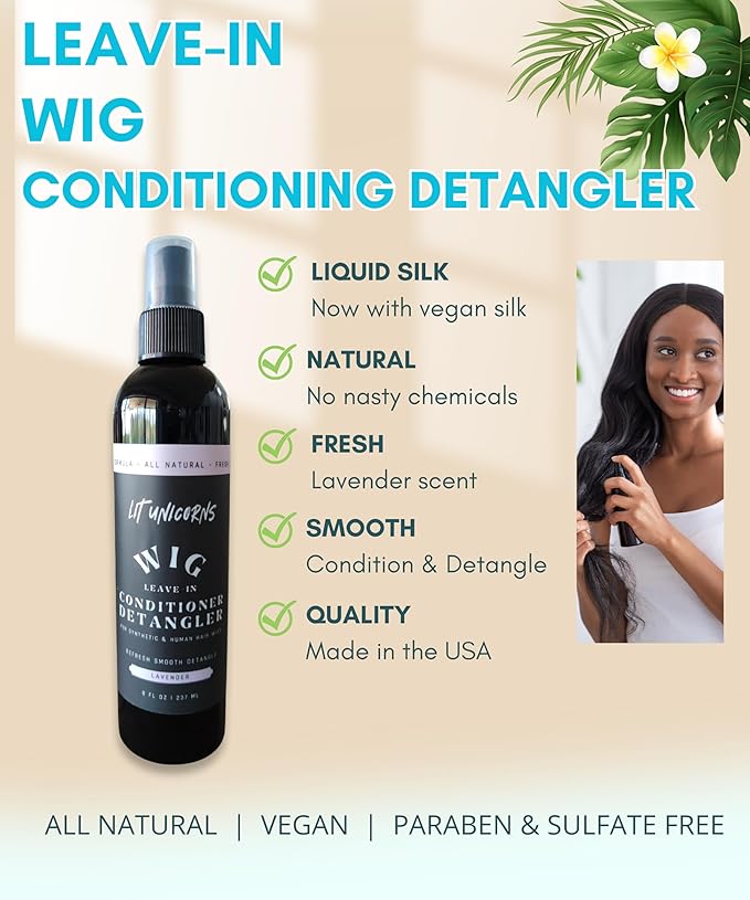 Leave-in Conditioner + Detangler w/Silk