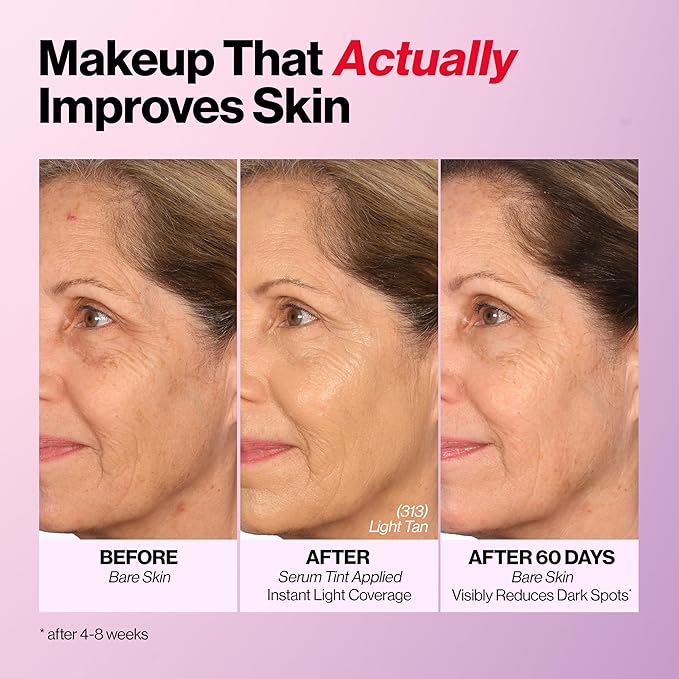 Revlon Illuminance Tinted Serum, Triple Hyaluronic Acid, Evens fl oz.