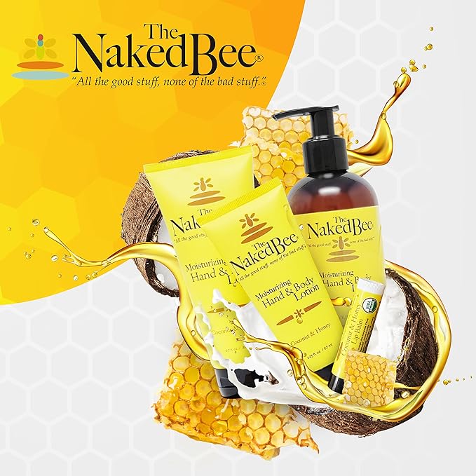 The Naked Bee Vitamin C Face & Body Sunscreen Protection (5.5 Oz) - Suncreen Moisturizing Vitamin C Cream - Sunblock - Sunflower Oil & Aloe with Spf 30