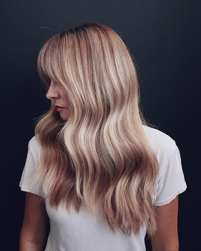 Kristin Ess Hair The One Purple Conditioner - Toning for Blonde Hair, Neutralizes Brass + Yellow Tones, Moisturizing Conditioner, Keratin Safe, 33.8 fl oz