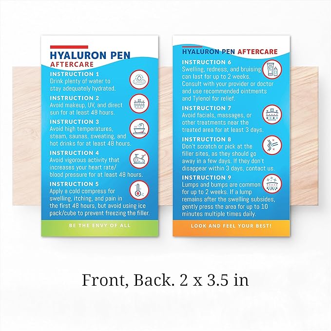 100 Pack - Premium Hyaluron Pen Supplies