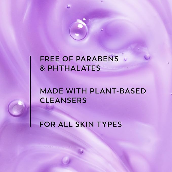 Olay Body Wash for Women, Fresh Radiance, Refreshing & Renewing, Made with Plant Based Cleansers, B3 Botanical Complex, For All Skin Types, Orchid & Black Currant Scent, 22 fl oz (Pack of 4)