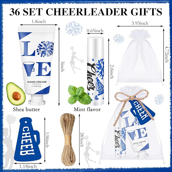 144 Pcs Blue Cheer Favors Natural